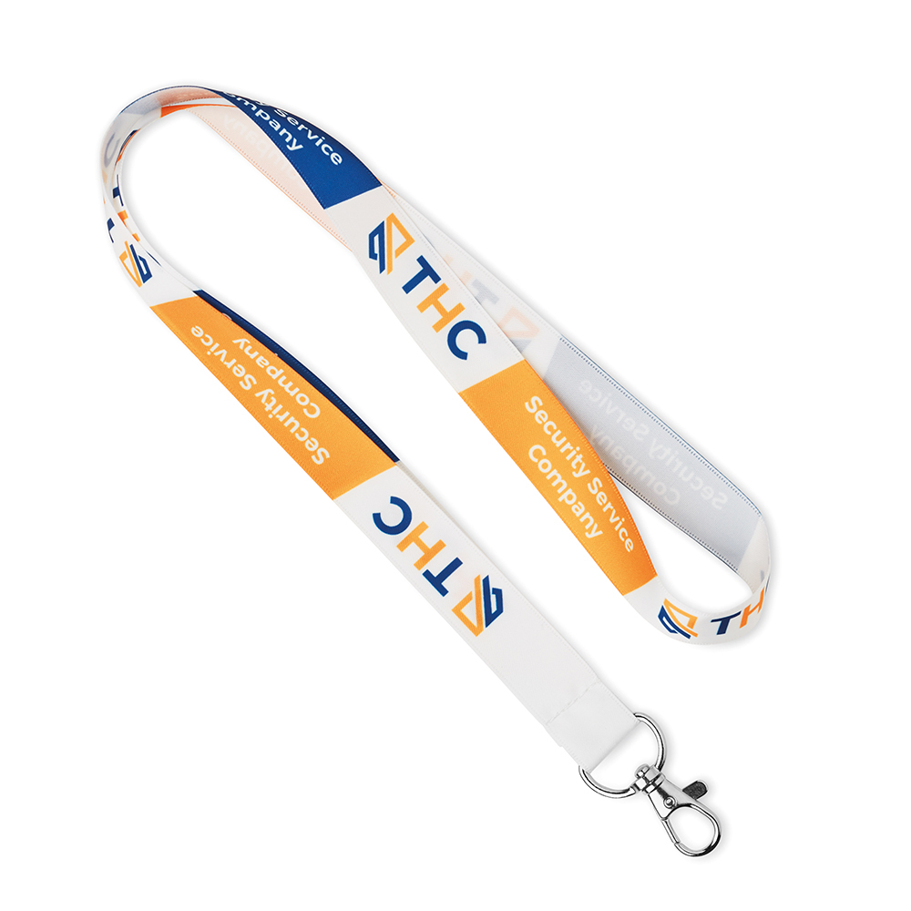 Lanyard de satén personalizado